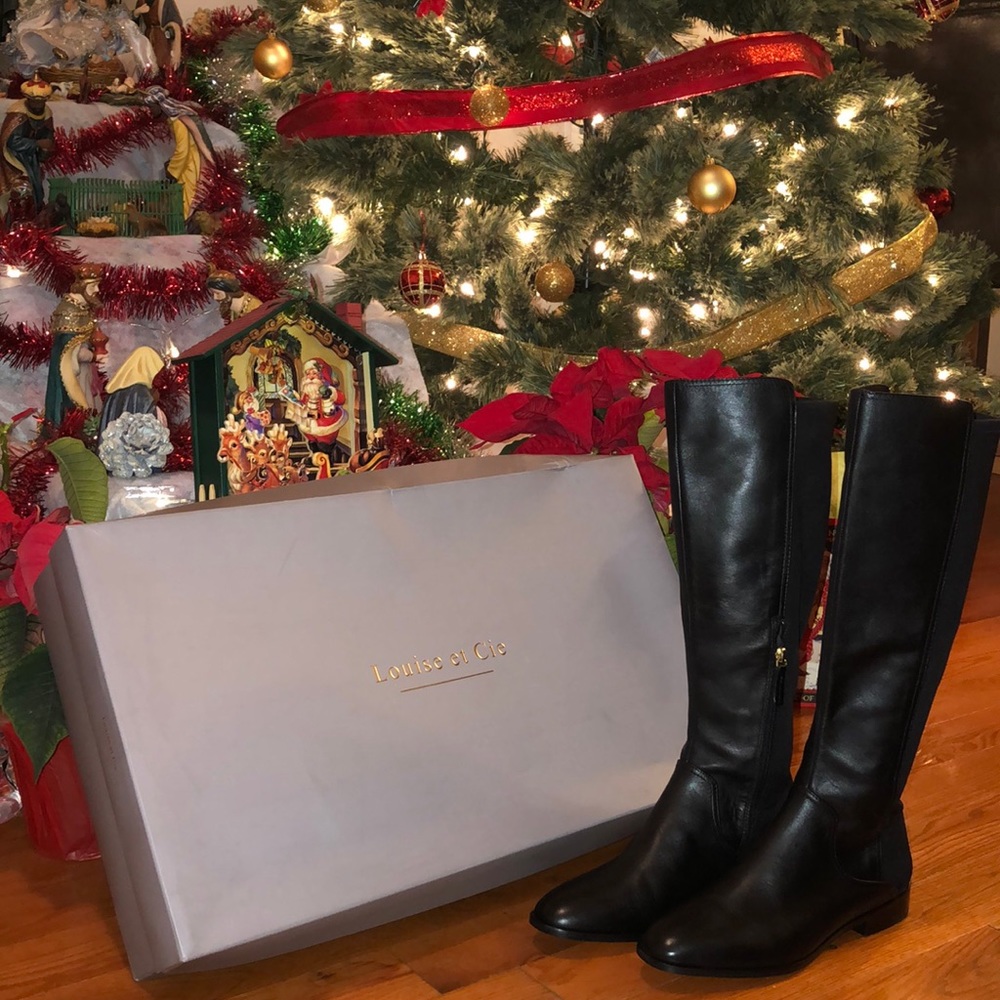LOUISE ET CIE Verdi Stretch Leather Boot